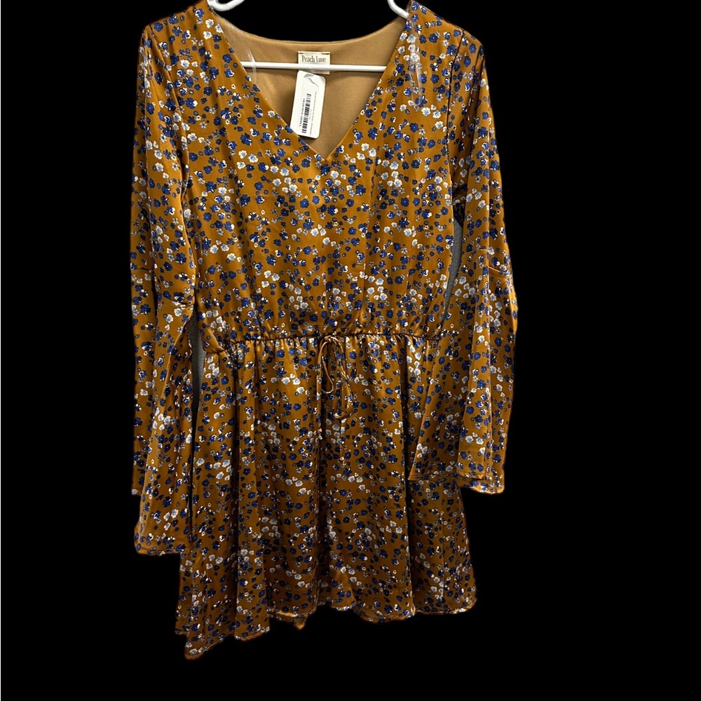 Peach Love Dress. Size small. New with tags